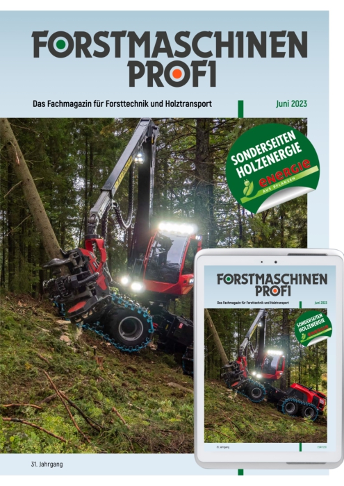 FORSTMASCHINEN-PROFI/Holzenergie – Abonnement als Druck- mit Digitalausgabe, Lieferung in Deutschland